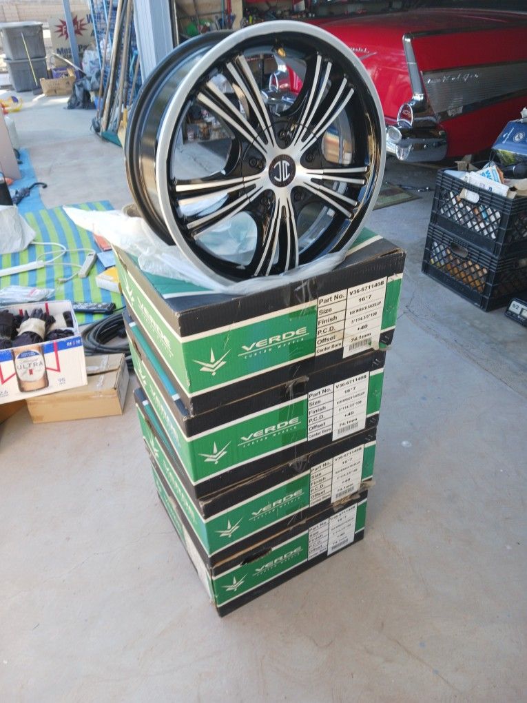 16x7 Set of Aluminum Wheel Rims- Ford for Sale in El Centro, CA - OfferUp