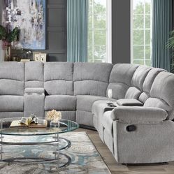 Recliner Sectional Sofa In Offer 🔥🔥🔥