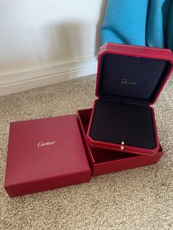 Cartier Empty Jewelry Box with Outer Box