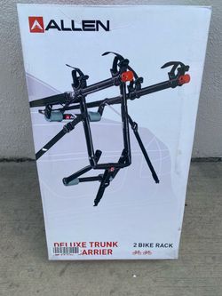 Allen Sports Deluxe 2-Bike Trunk Mount Rack, Model 102DN-R, Black