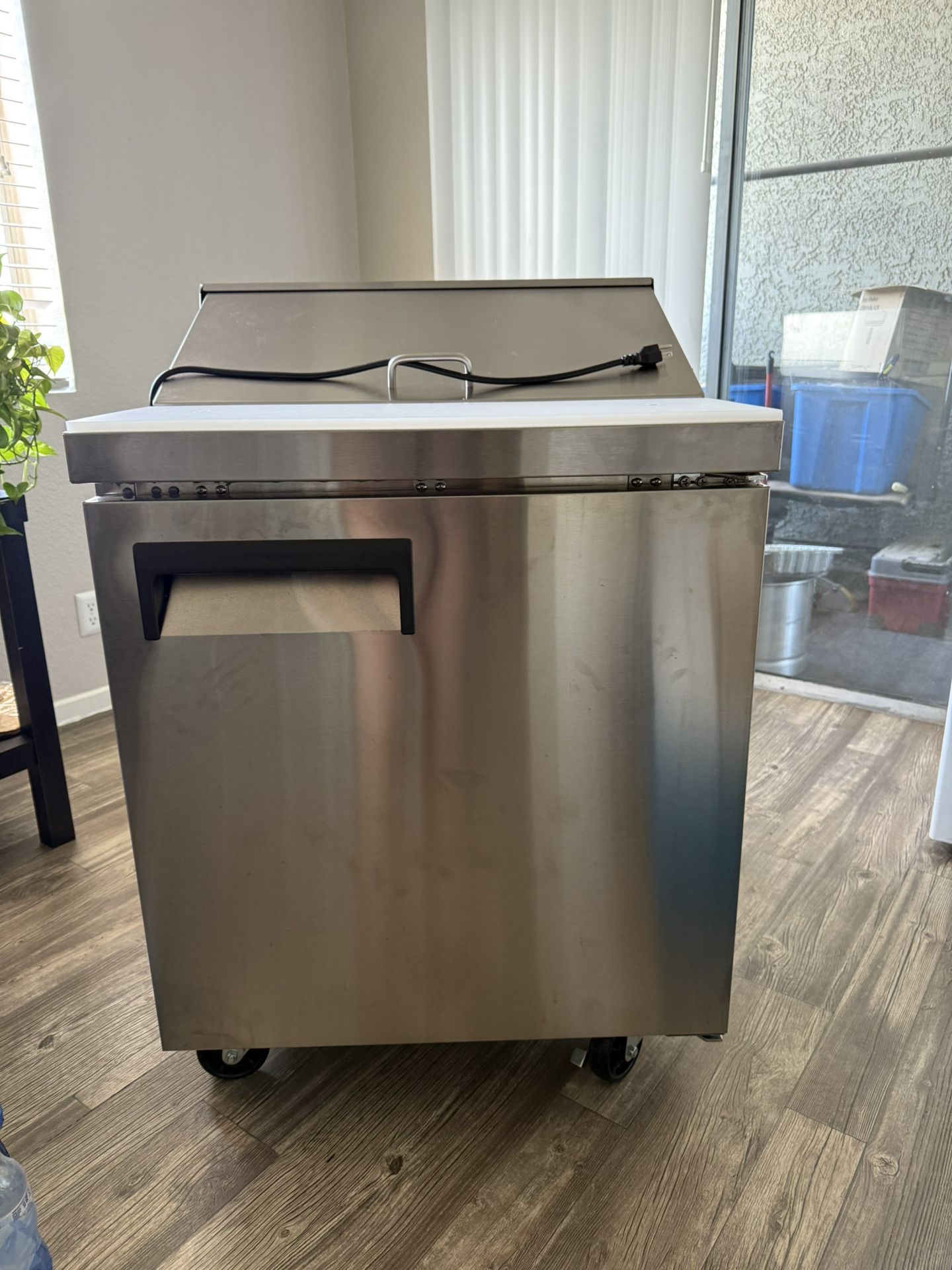 Brand new never used. 27" W Commercial Refrigerator Sandwich Prep Table.,All Products : American Fashion Style Bags On Sale