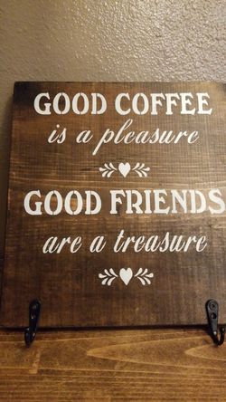 Custom wooden sign