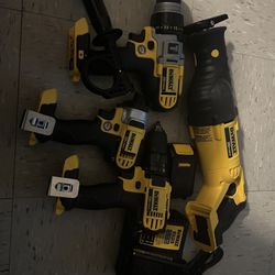Dewalt 20v Tools. Drill / Impact Driver / Hammer Drill/ Saw