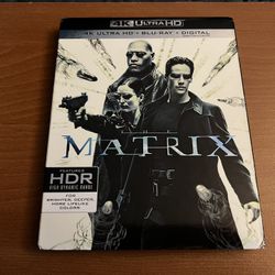 The Matrix (4K Ultra HD, Blu-ray w/ SlipCover)