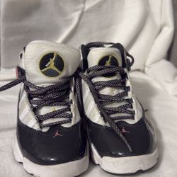 Jordan 9 Retro black multi coloured basketball trainers #sneakers #basketball   SIZE USA 12  unisex youth