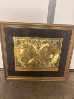 Nova Totius Terrarum Orbis Framed 