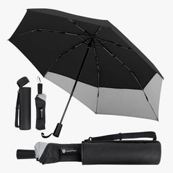 Brand New Compact Umbrella Travel Size with Crossbody Bag