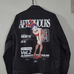 AnimeBae x Dickies Moneymakers Work Jacket Anime Bunny size SMALL (fits like medium)