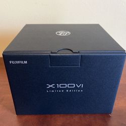 Fujifilm X100VI Limited Edition Silver 90th Year Anniversary #/1934 | Ship Today