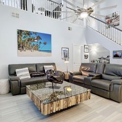 Leather Couches From City Furniture 