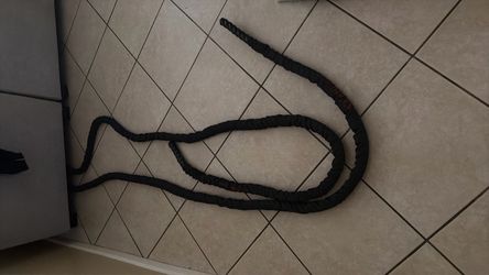 Black Battle Rope Exercise Training Rope