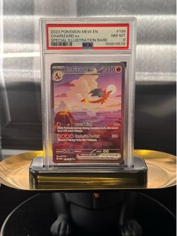 2023 Charizard ex #199 Special Illustration Rare PSA 8
