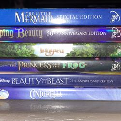 Disney Princess DVDs