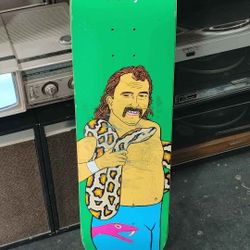 Enjoi Caswell Berry Body Slam R7 Skateboard Deck 8" width Jake the snake Roberts WWF WWE