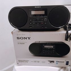 Sony Radio With Bluetooth And CD Player