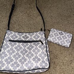 Kate spade crossbody purse and wallet