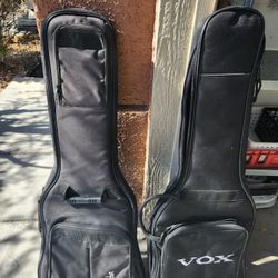 VOX & Fender Guitar Bags. VOX $150. Fender $50. Both $175