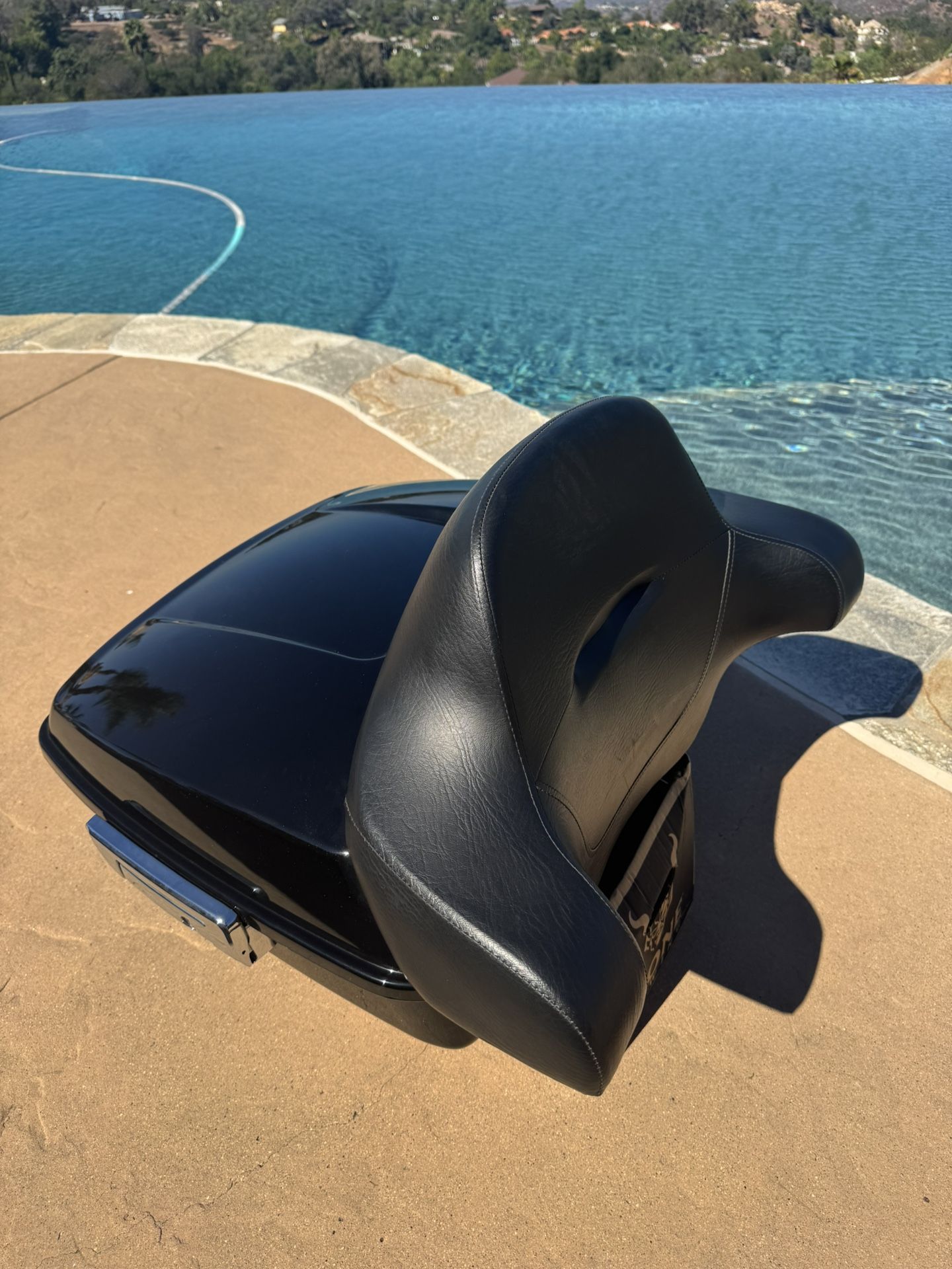 Harley Davidson Tour Pak Pizza Box Wrap around