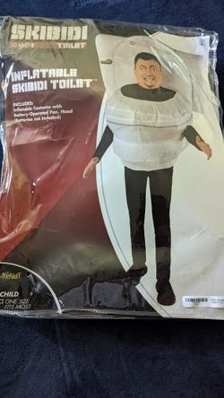 CHILD INFLATABLE SKIBIDI TOILET