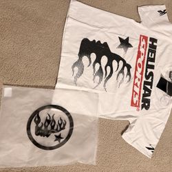 Hell Star Family Tee  |  White/Red