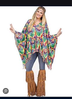 Hippie Poncho Set