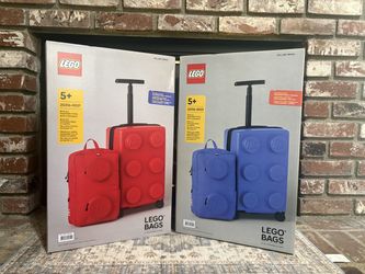 NEW LEGO Brick Luggage Set