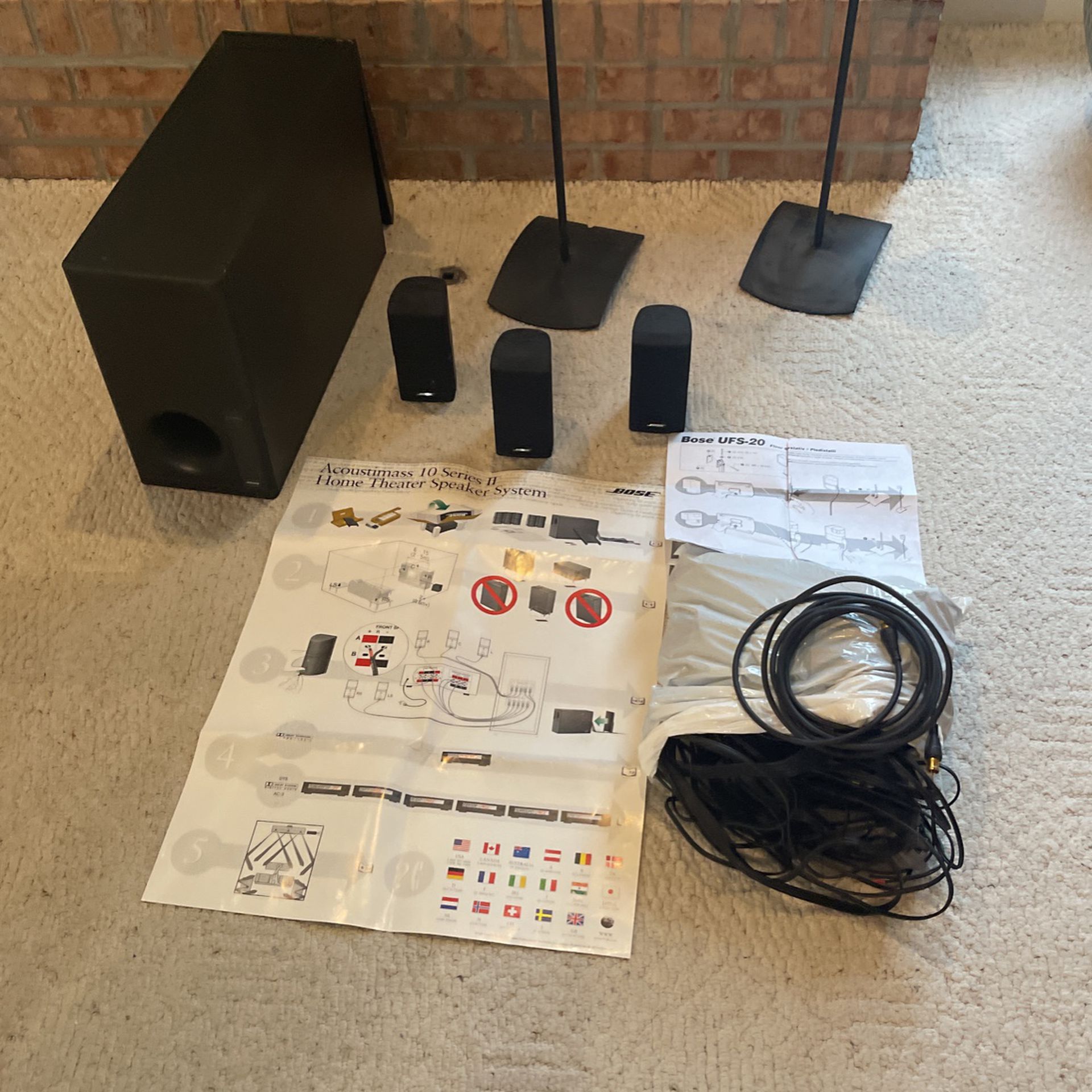 Bose Acoustimas 10 Series 2 Home Theater Speaker System