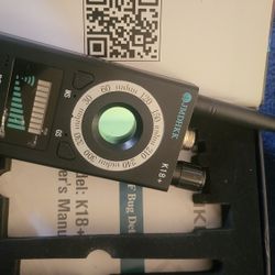K-18 +Anti Spy Rf Bug Detector And Camera Finder.