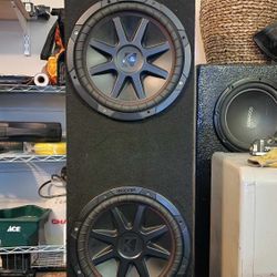 Kenwood 12" Sub, CompVr 12" Kicker, Sony Xplod 1200w Amp
