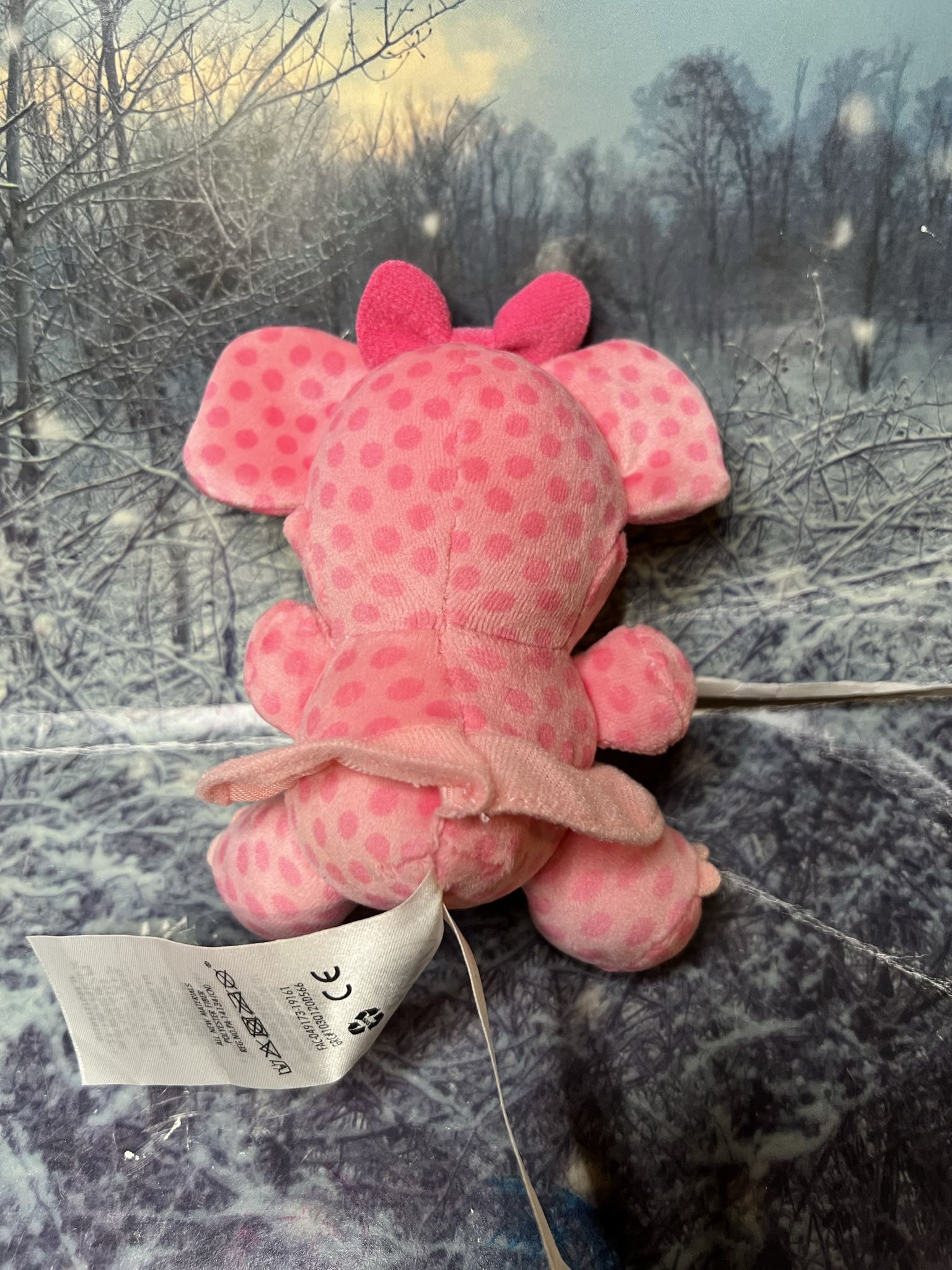 Disney Parks Adventures Winnie the Pooh Wishables Heffalump Pink Plush Stuffed a