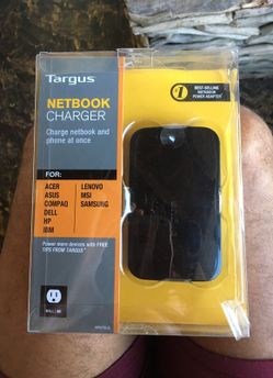 Targus notebook & phone charger – NIB