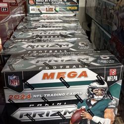 2024 Panini NFL Prizm Mega Box