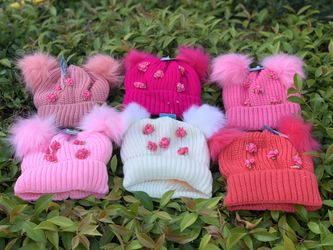 Beanies for little girls , toddlers , baby’s $6 each new