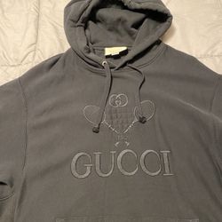 RARE 2XL gucci Italy Tennis Hoodie 