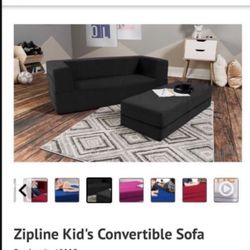 Zipline Kid's Convertible Sofa
