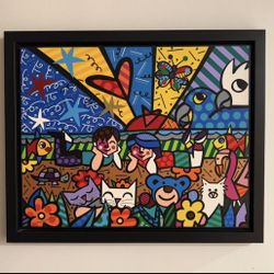 “in the park” - AP by Romero Britto 