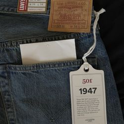 Vintage 1947 Japanese Denim Levi’s 501s