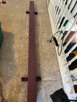 Gymnastics balance beam