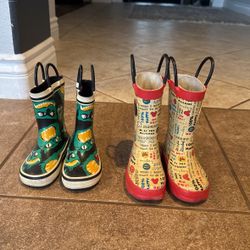 Toddler Rain boots Size 7 And 7/8
