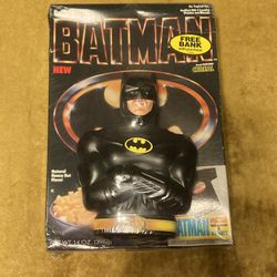 1989 Batman Cereal With Bank-Factory Sealed-Unopened.