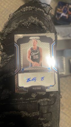 Buddy Boeheim Panini Prizm Penmanship Auto Card