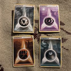 Pokemon Energy Cards 2010