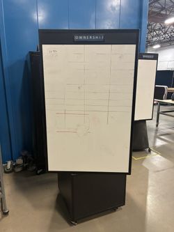 Rotating White Board Display