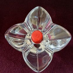 Orrefors Sweden Crystal Candlestick
