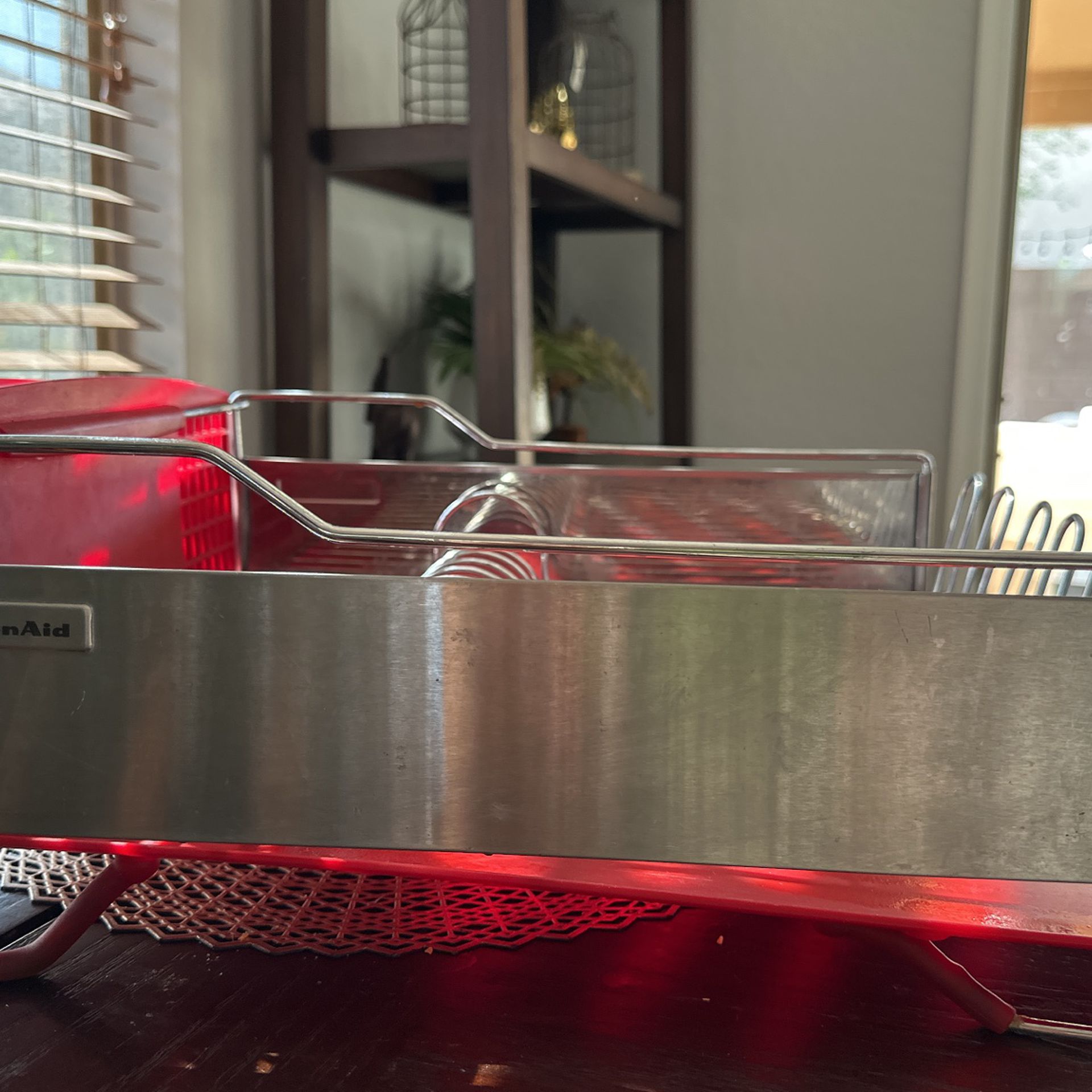 KitchenAid 3PC Dish-Drying Rack Large Capacity Aqua Sky