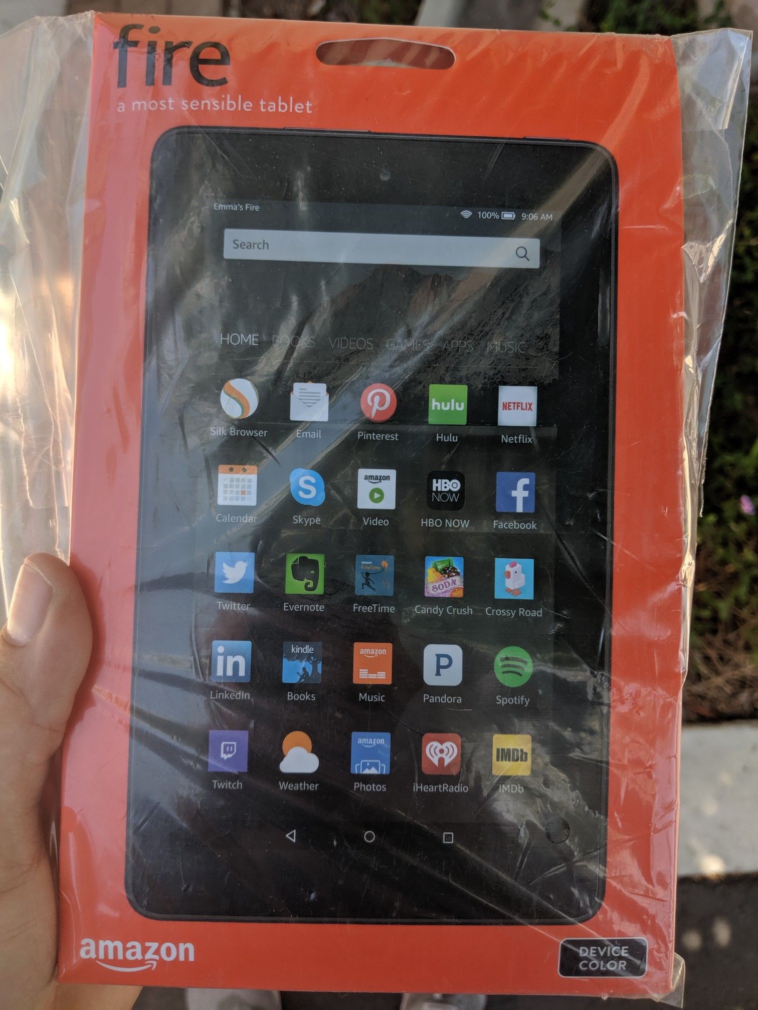 New Amazon Fire tablet 8gb