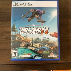 Tony Hawks Pro Skater 3+4 Ps5