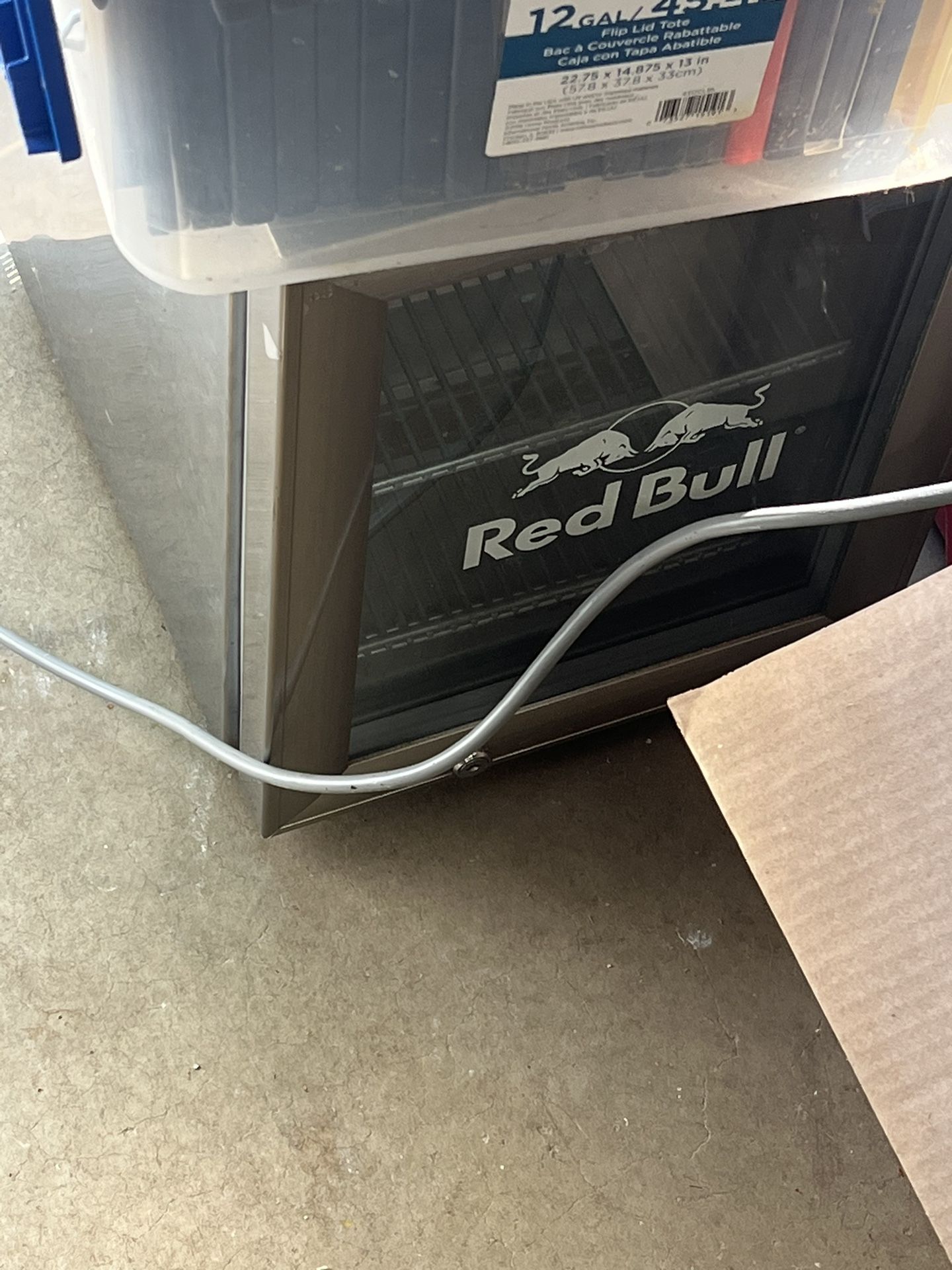 Red Bull Mini Fridge