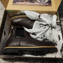 Steel Toe Boots Size 10
