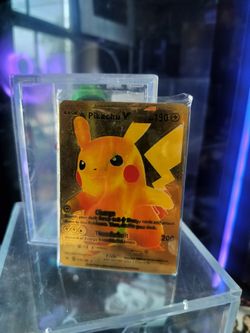 Pikachu V Gold Foil